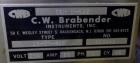 Used Brabender Plasti-Corder Pelletizing Line