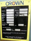 Used Crown (CDLTechnologies) Pelletizing Line, Consisting Of: (1) Crown (CDLTechnologies) 10’’ Diameter Single Screw Extruder, Model CEXT10, serial# 1590. Approximately 30 to 1 L/D ratio, cored for c...