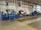 Used Davis Standard Single Screw Strand Pelletizing Line