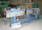 Used Dolci single screw extruder, model 120KR, 4.5