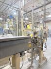 Used HPM Single Screw Pelletizing Line Consisting Of: (1) HPM 3-1/2'' single screw extruder, Model 3.5TMC, Serial # 88342. Approximately 40 to 1 L/D ratio. Electrically heated, air cooled 6 zone side...