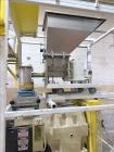 Used HPM Single Screw Pelletizing Line Consisting Of: (1) HPM 3-1/2'' single screw extruder, Model 3.5TMC, Serial # 88342. Approximately 40 to 1 L/D ratio. Electrically heated, air cooled 6 zone side...