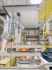 Used HPM Single Screw Pelletizing Line Consisting Of: (1) HPM 3-1/2'' single screw extruder, Model 3.5TMC, Serial # 88342. Approximately 40 to 1 L/D ratio. Electrically heated, air cooled 6 zone side...