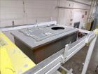 Used HPM Single Screw Pelletizing Line Consisting Of: (1) HPM 3-1/2'' single screw extruder, Model 3.5TMC, Serial # 88342. Approximately 40 to 1 L/D ratio. Electrically heated, air cooled 6 zone side...