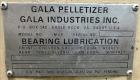 Used HPM Single Screw Pelletizing Line Consisting Of: (1) HPM 3-1/2'' single screw extruder, Model 3.5TMC, Serial # 88342. Approximately 40 to 1 L/D ratio. Electrically heated, air cooled 6 zone side...