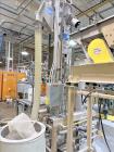 Used HPM Single Screw Pelletizing Line Consisting Of: (1) HPM 3-1/2'' single screw extruder, Model 3.5TMC, Serial # 88342. Approximately 40 to 1 L/D ratio. Electrically heated, air cooled 6 zone side...