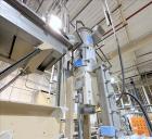 Used HPM Single Screw Pelletizing Line Consisting Of: (1) HPM 3-1/2'' single screw extruder, Model 3.5TMC, Serial # 88342. Approximately 40 to 1 L/D ratio. Electrically heated, air cooled 6 zone side...