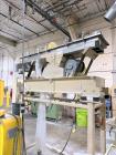 Used HPM Single Screw Pelletizing Line Consisting Of: (1) HPM 3-1/2'' single screw extruder, Model 3.5TMC, Serial # 88342. Approximately 40 to 1 L/D ratio. Electrically heated, air cooled 6 zone side...