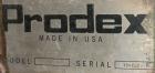 Used HPM Prodex 6’’ Underwater Pelletizing Line consisting of: (1) HPM Prodex 6’’ Torquemaster single screw extruder, model TMH600A-262-30D. 30 to 1 L/D ratio. Electrically heated, water cooled 6 zon...