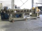 Used- Hartig/Davis Standard dual diameter reclaim extrusion line consisting of: One (1) 6