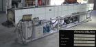 USED: Achenbach/Krauss Maffei pipe extrusion line for PE pipe up to 2.48