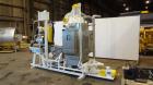 Used PTI Underwater Pelletizing Line consisting of: (1) PTI 4-1/2” Trident Series single screw extruder, model 4500, serial# 1927, built 1995. Approximate 32 to 1 L/D ratio. 5 Zone electrically heate...