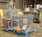 Used PTI Underwater Pelletizing Line consisting of: (1) PTI 4-1/2” Trident Series single screw extruder, model 4500, serial# 1927, built 1995. Approximate 32 to 1 L/D ratio. 5 Zone electrically heate...
