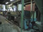 USED: Prealpina granulating extrusion line. (1) Single screw extruder,type TR80, diameter 3.15