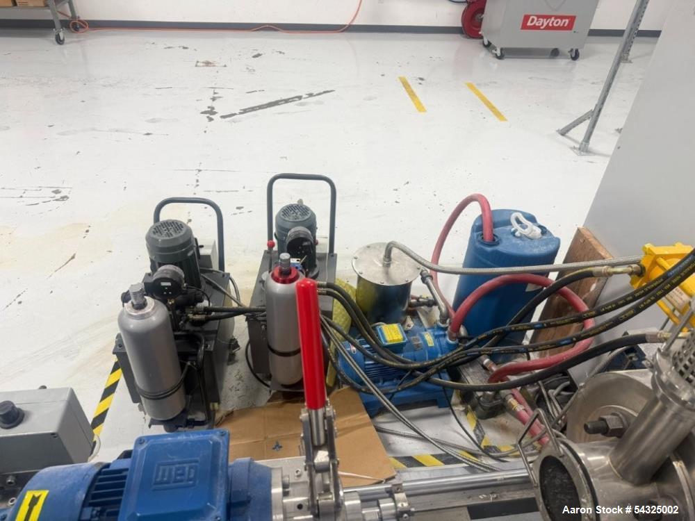 Used 35mm Zhangjiagang Twin Screw Pelletizing Extrusion Line with Underwater Pelletizer for Bioplastics & Compounding