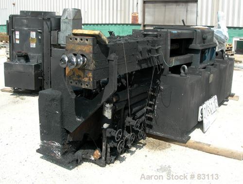 Used: Baker Perkins 100mm compounding/pelletizing line