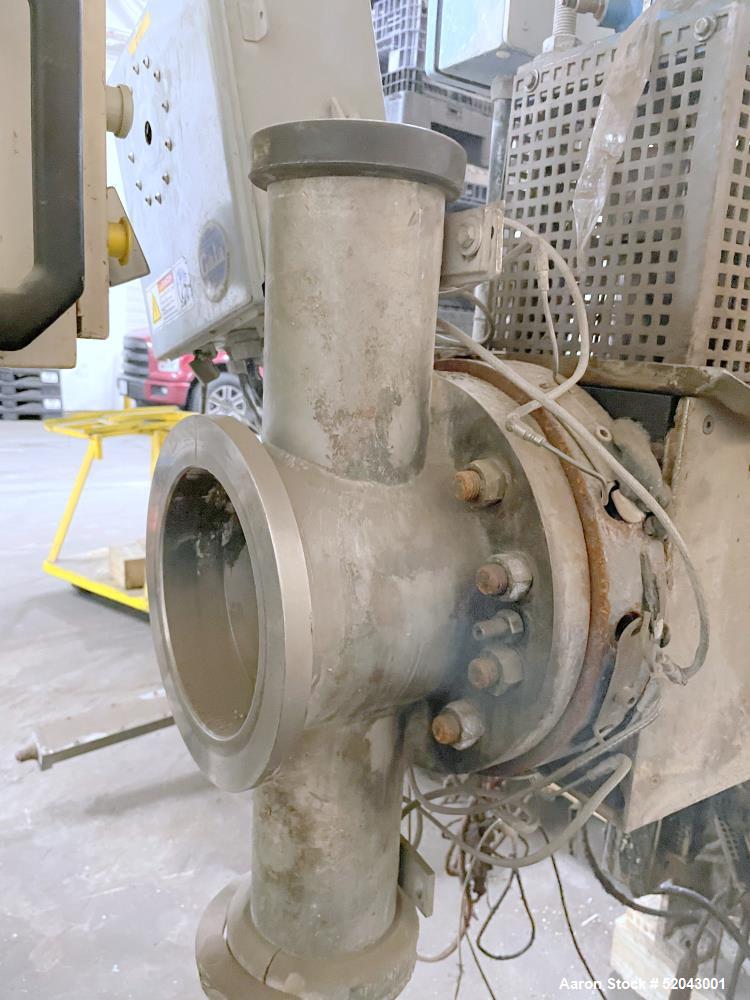 Used Twin Screw Pelletizing Line Consisting Of: (1) Krauss Maffei-Berstorff 110mm twin screw extruder, model ZE110RX56DUT, serial# 90202488, built 2008. Co-Rotating Screw Design. Approximate 56 to 1 ...