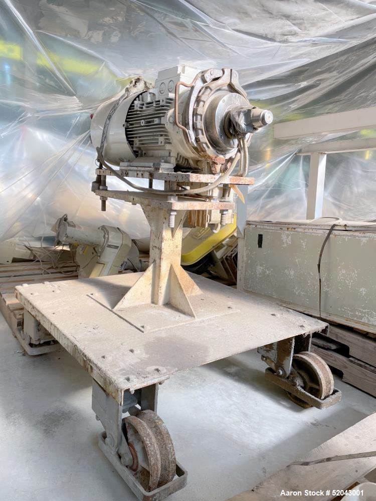 Used Twin Screw Pelletizing Line Consisting Of: (1) Krauss Maffei-Berstorff 110mm twin screw extruder, model ZE110RX56DUT, serial# 90202488, built 2008. Co-Rotating Screw Design. Approximate 56 to 1 ...
