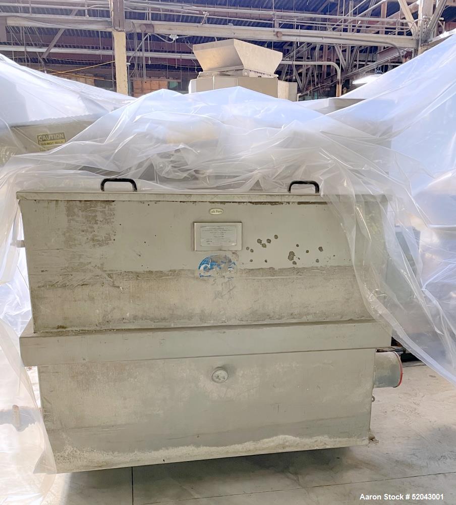 Used Twin Screw Pelletizing Line Consisting Of: (1) Krauss Maffei-Berstorff 110mm twin screw extruder, model ZE110RX56DUT, serial# 90202488, built 2008. Co-Rotating Screw Design. Approximate 56 to 1 ...