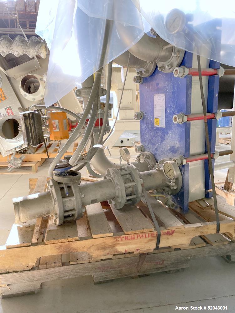 Used- Twin Screw Pelletizing Line Consisting Of: (1) Krauss Maffei-Berstorff 110mm twin screw extruder, model ZE110RX56DUT, ...