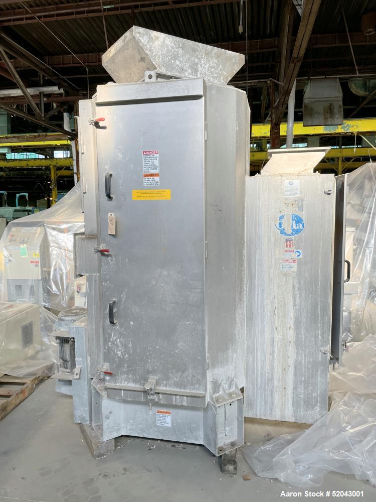 Used Twin Screw Pelletizing Line Consisting Of: (1) Krauss Maffei-Berstorff 110mm twin screw extruder, model ZE110RX56DUT, serial# 90202488, built 2008. Co-Rotating Screw Design. Approximate 56 to 1 ...