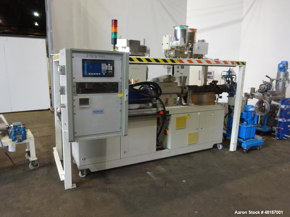Used Berstorff 25mm Twin Screw Extruder, type ZE25-40D.