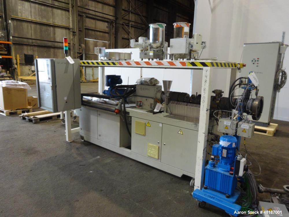 Used Berstorff 25mm Twin Screw Extruder, type ZE25-40D.