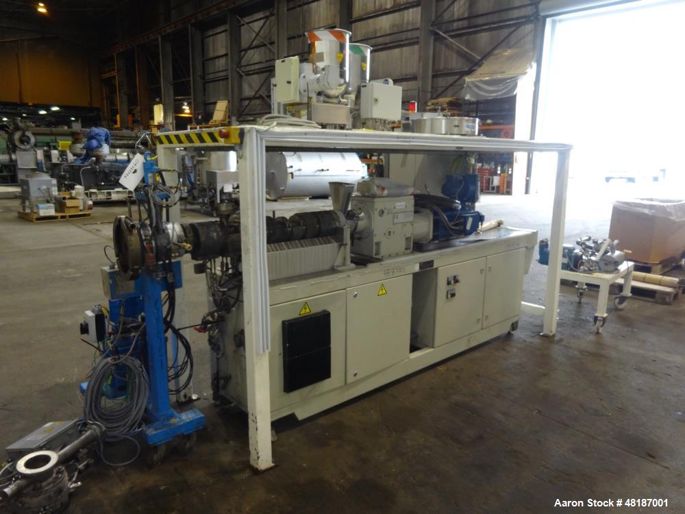 Used Berstorff 25mm Twin Screw Extruder, type ZE25-40D.