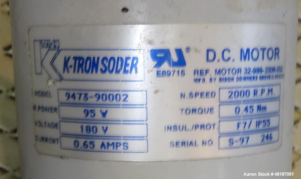 Used Berstorff 25mm Twin Screw Extruder, type ZE25-40D.
