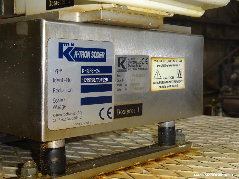 Used Berstorff 25mm Twin Screw Extruder, type ZE25-40D.