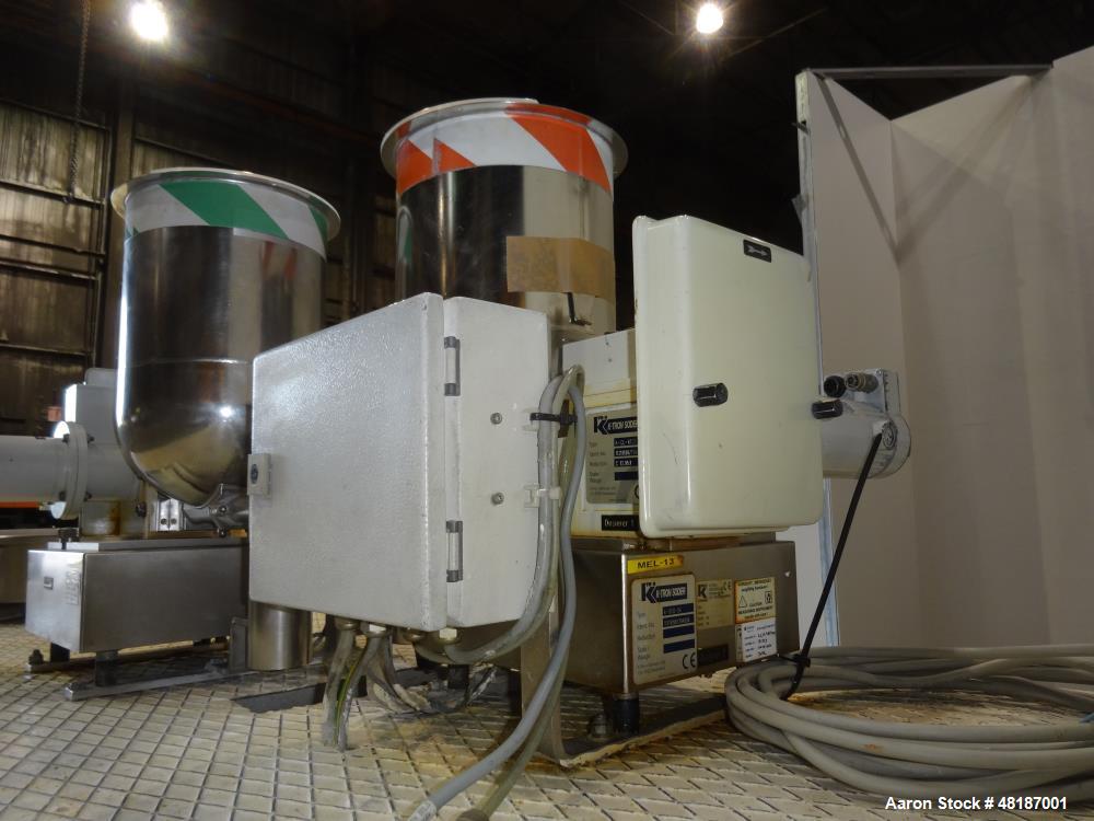 Used Berstorff 25mm Twin Screw Extruder, type ZE25-40D.