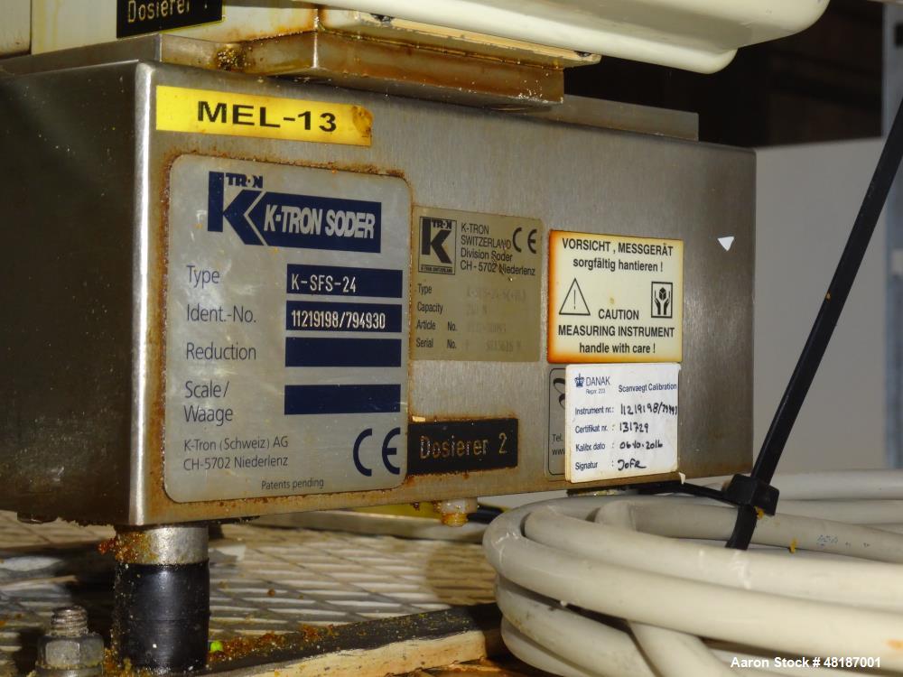 Used Berstorff 25mm Twin Screw Extruder, type ZE25-40D.