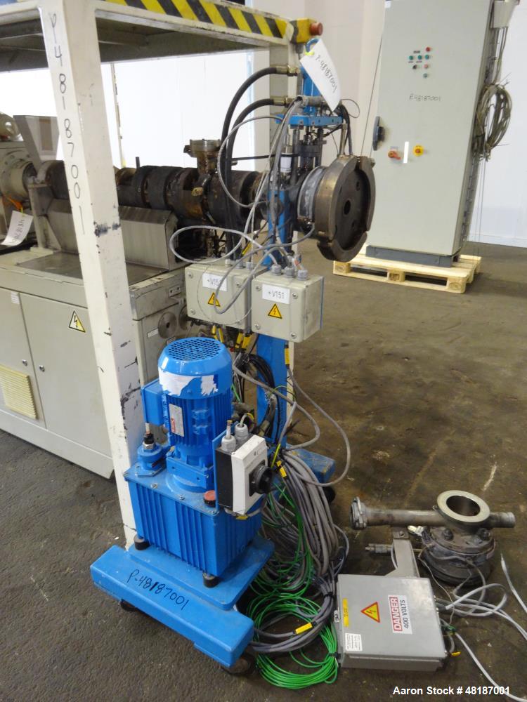 Used Berstorff 25mm Twin Screw Extruder, type ZE25-40D.