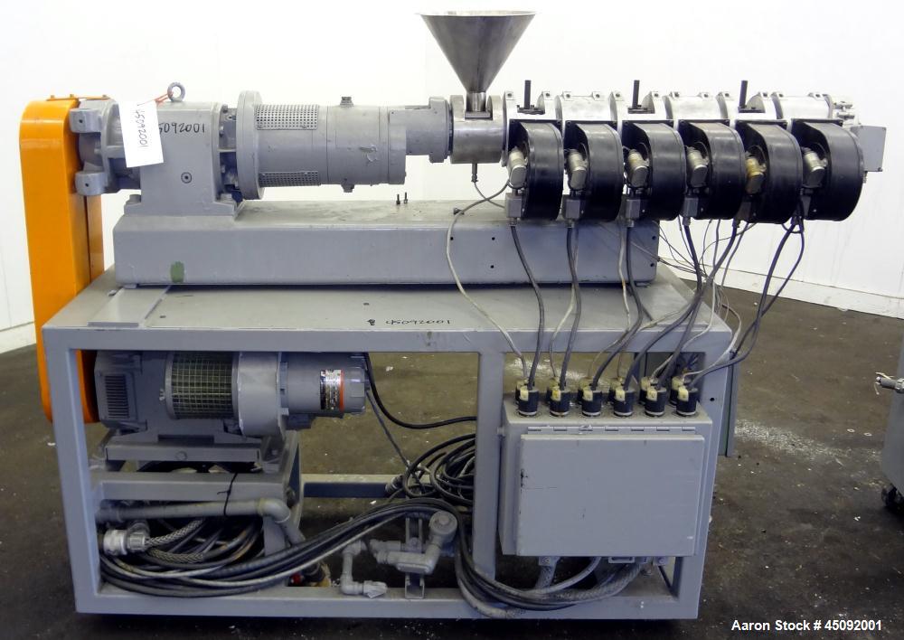 Used Berstorff Twin Screw Pelletizing Line