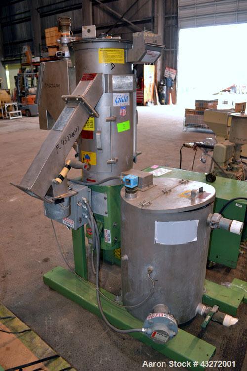 Used Twin Screw Pelletizing Line Consisting Of: (1) Berstorff 40mm twin screw extruder, model ZE40/40A, serial# EO6313/58. Co-Rotating Screw Design. Approximate 40 to 1 L/D ratio. 8 barrel sections, ...