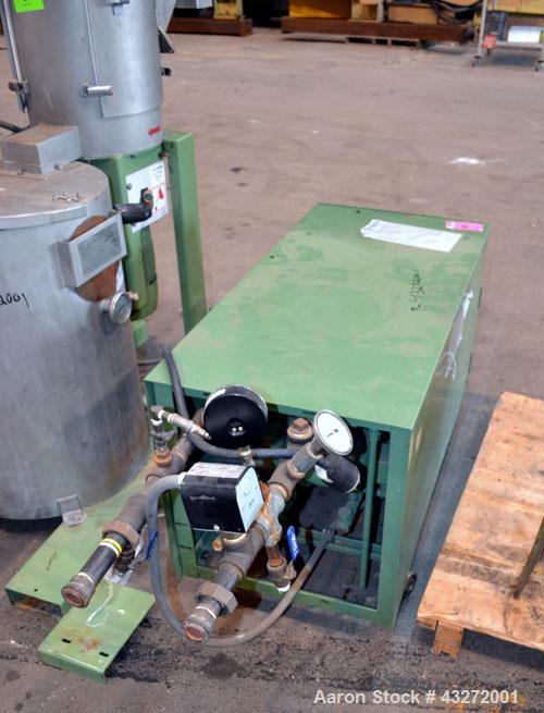 Used Twin Screw Pelletizing Line Consisting Of: (1) Berstorff 40mm twin screw extruder, model ZE40/40A, serial# EO6313/58. Co-Rotating Screw Design. Approximate 40 to 1 L/D ratio. 8 barrel sections, ...