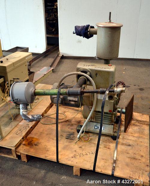 Used Twin Screw Pelletizing Line Consisting Of: (1) Berstorff 40mm twin screw extruder, model ZE40/40A, serial# EO6313/58. Co-Rotating Screw Design. Approximate 40 to 1 L/D ratio. 8 barrel sections, ...