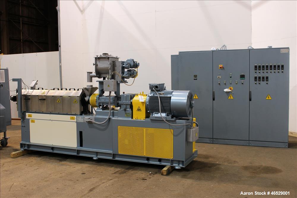 Used Comac Twin Screw Pelletizing Line