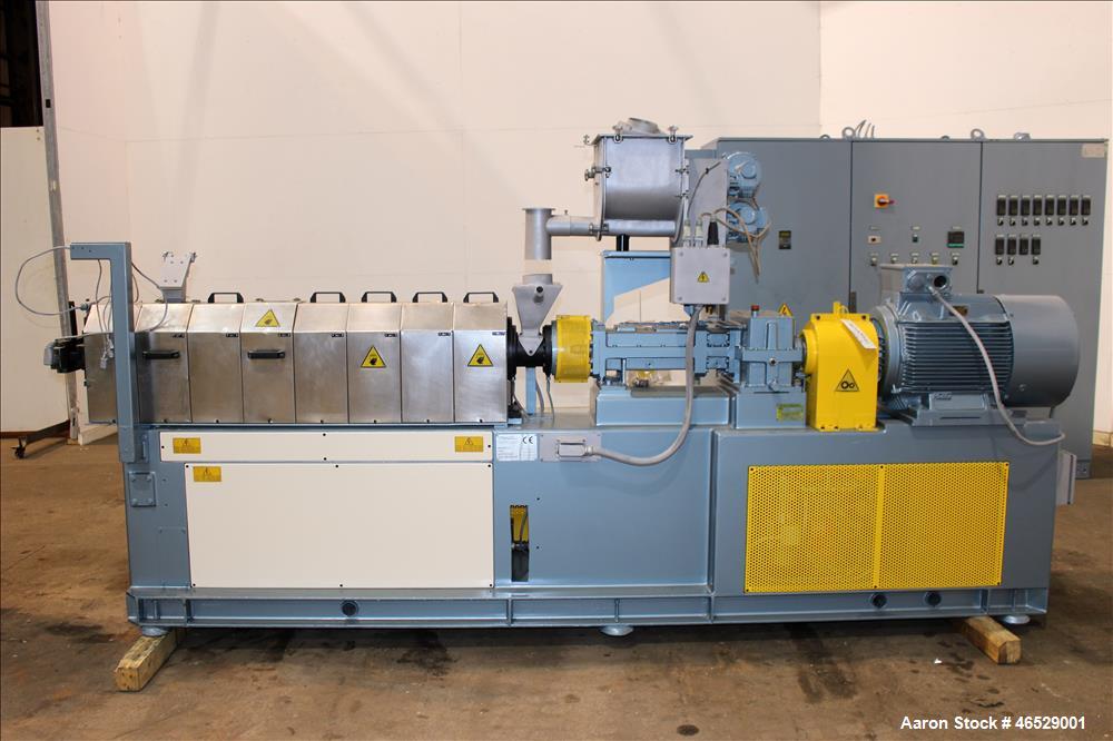 Used Comac Twin Screw Pelletizing Line