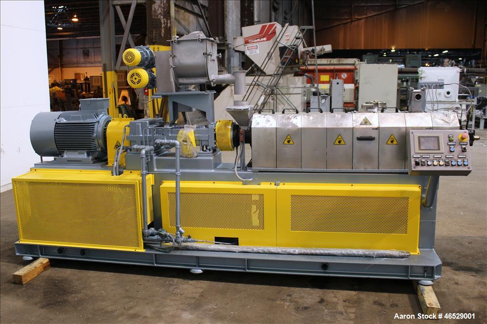 Used Comac Twin Screw Pelletizing Line