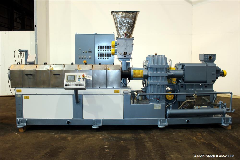Used Comac Twin Screw Pelletizing Line