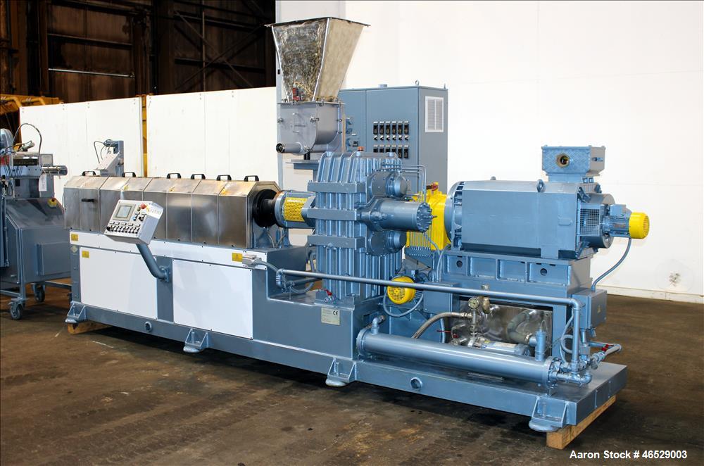 Used Comac Twin Screw Pelletizing Line