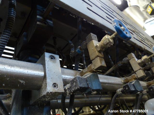 Used Twin Screw Pelletizing Line to include: Coperion STS 65 twin screw extruder, Busch Cobra NC 0250 A vacuum pump, built 1999, Brabender FW80/5 plus 200 volumetric feeder, built 2012, Kreyenborg sc...