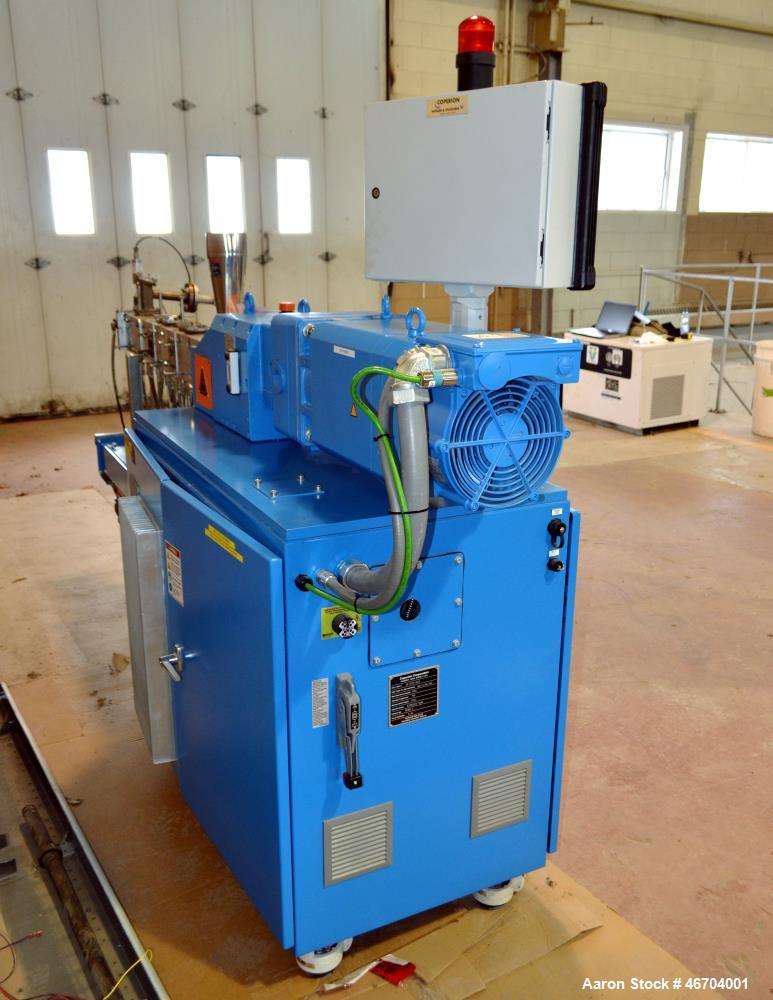 Used Coperion 25.5mm Co-Rotating Twin Screw MFG 2010 Pelletizing Line