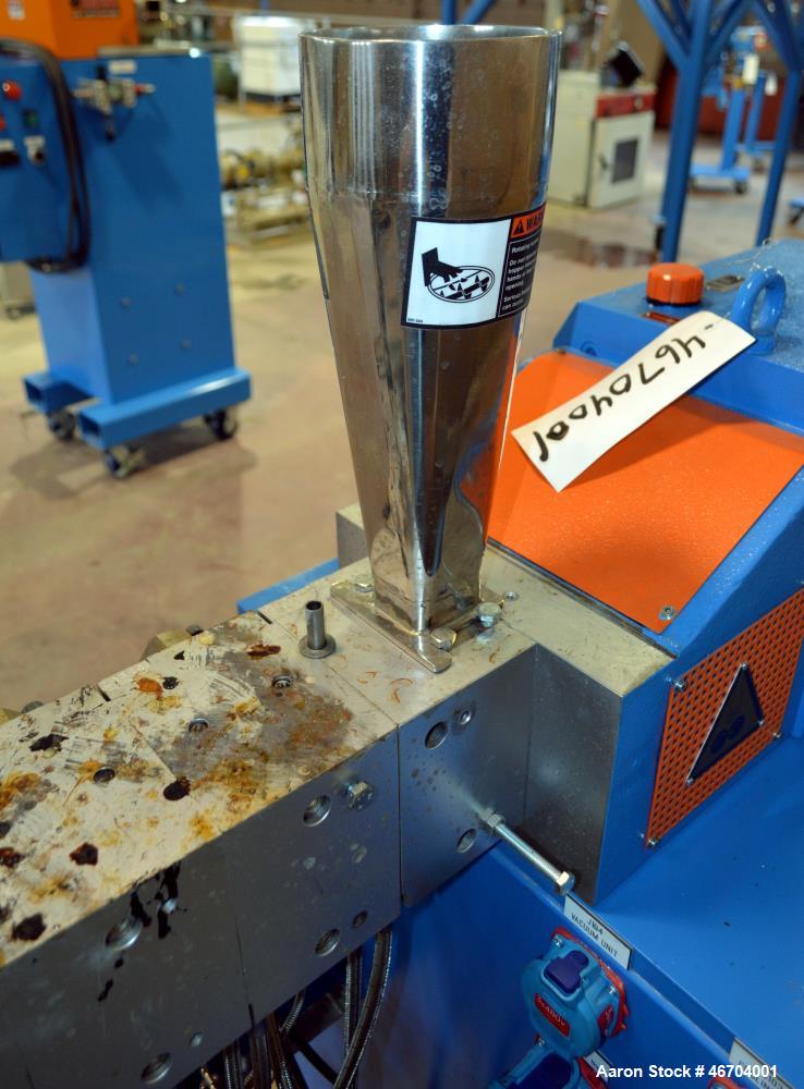 Used Coperion 25.5mm Co-Rotating Twin Screw MFG 2010 Pelletizing Line