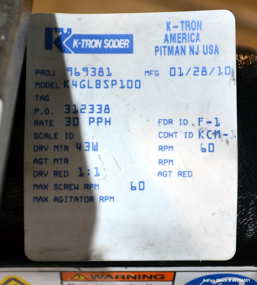 Used Coperion 25.5mm Co-Rotating Twin Screw MFG 2010 Pelletizing Line