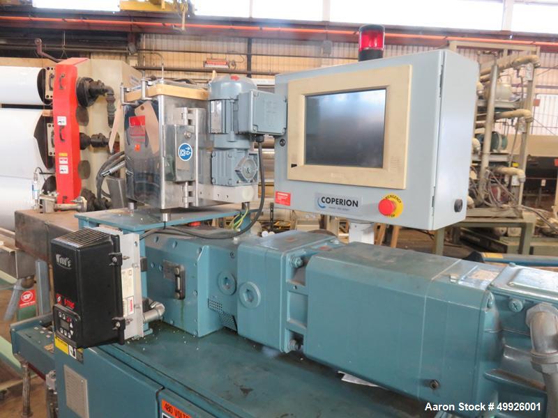 Used Coperion Mega 26mm Co-Rotating Twin Screw Extruder, Model ZSK-26.