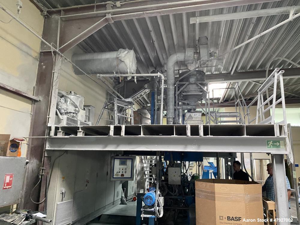 Used Coperion Werner & Pfleiderer Twin Screw Pelletizing Line