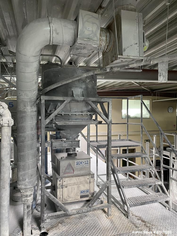 Used Coperion Werner & Pfleiderer Twin Screw Pelletizing Line