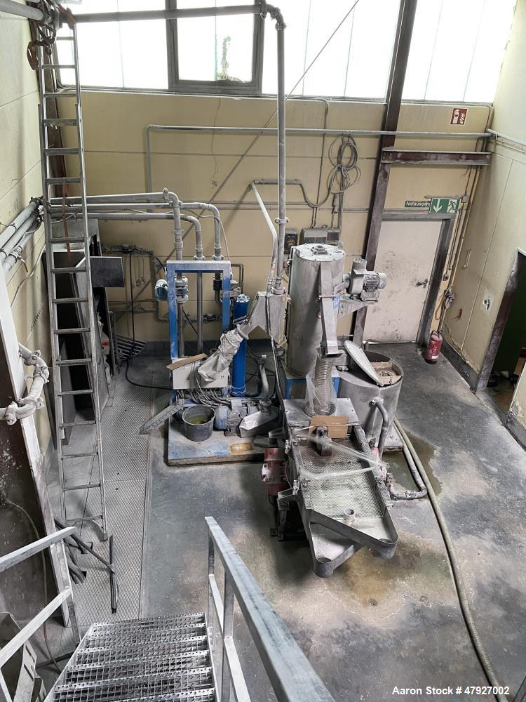 Used Coperion Werner & Pfleiderer Twin Screw Pelletizing Line